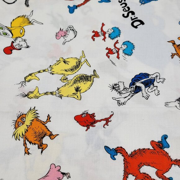 Celebrate Seuss Cotton Fabric Robert Kaufman Dr Seuss D10790 Children Kids - Picture 6 of 9